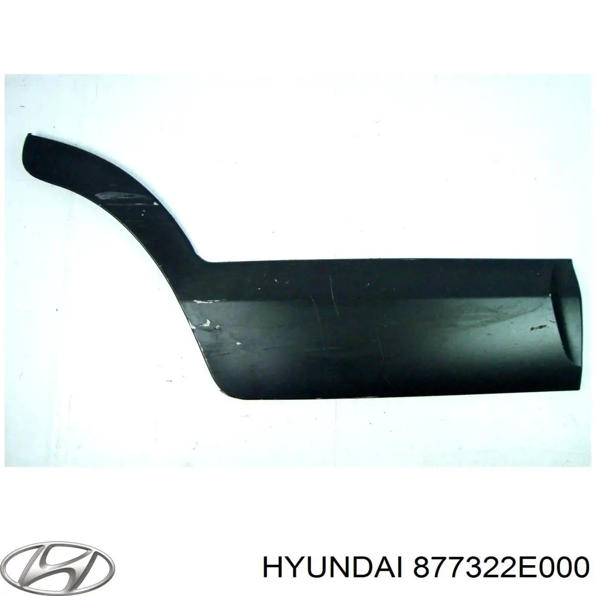 877322E000 Hyundai/Kia накладка двери задней левой