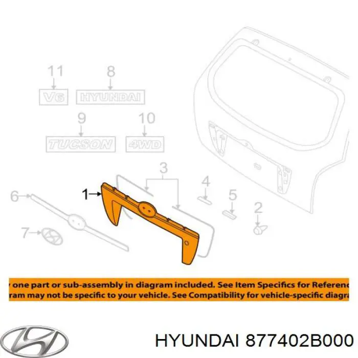 Накладка (молдинг) порога наружная правая на Hyundai Santa Fe II 