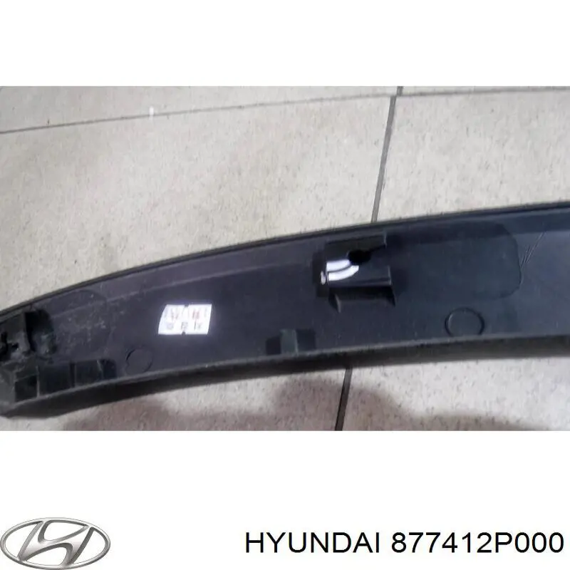 Купить 877412P000 Hyundai/Kia Расширитель задней арки колеса, левый