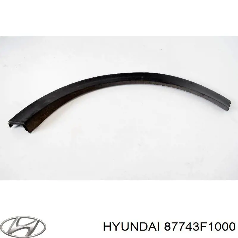 Расширитель (накладка) арки заднего крыла левый 87743F1000 Hyundai/Kia