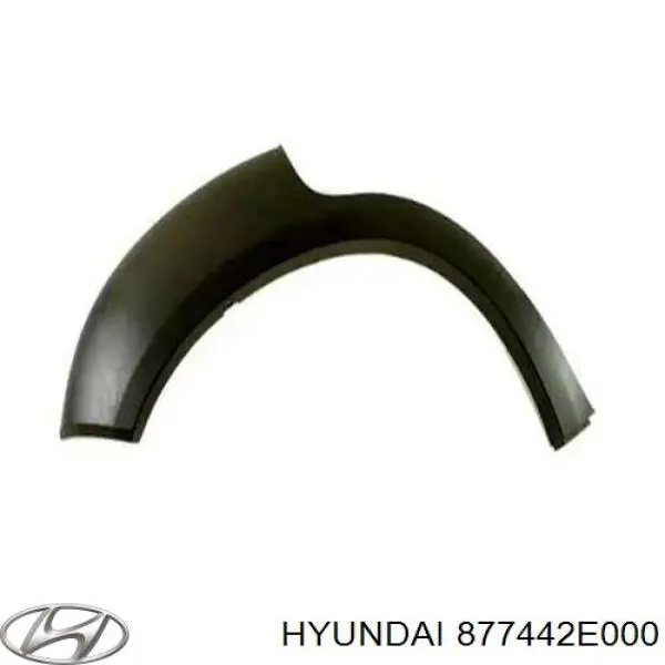 Накладка крыла заднего правого 877442E000 Hyundai/Kia