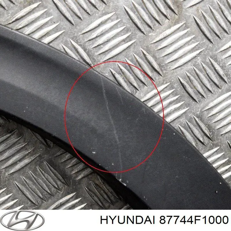 87744F1000 Hyundai/Kia Расширитель заднего крыла, правый