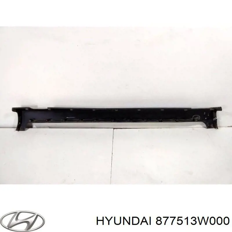 877513W000 Hyundai/Kia Накладка наружняя (молдинг) порога, левый