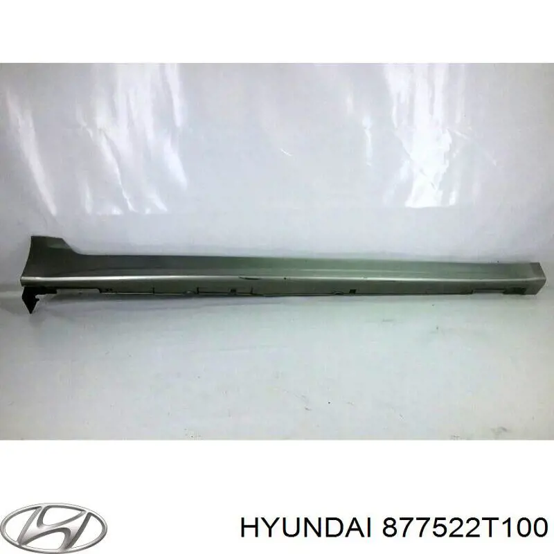 877522T100 Hyundai/Kia накладка (молдинг порога наружная правая)