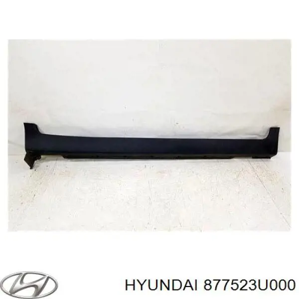 877523U000 Hyundai/Kia Накладка наружняя (молдинг) порога, правый