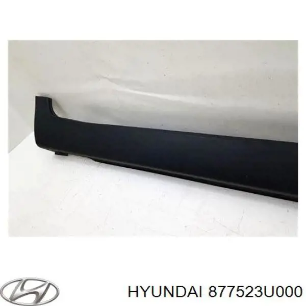 877523U000 Hyundai/Kia накладка (молдинг порога наружная правая)