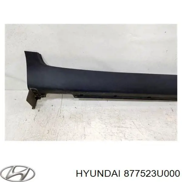 Накладка (молдинг) порога наружная правая Hyundai/Kia 877523U000 цена, от 55.75 USD