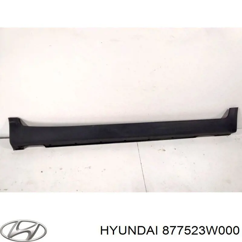 877523W000 Hyundai/Kia Накладка наружняя (молдинг) порога, правый