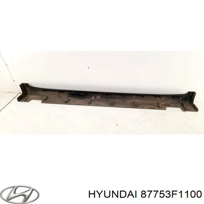 Купить 87753F1100 Hyundai/Kia Накладка (молдинг) порога наружная левая