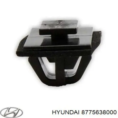 Пистон (клип) крепления молдинга двери Hyundai/Kia 8775638000 цена, от 0.70 USD