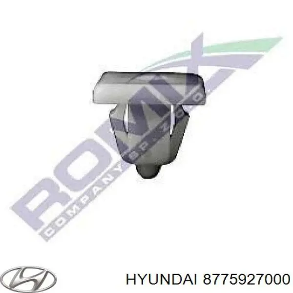 Пистон (клип) крепления накладок порогов MAK 14911 цена, от 0.52 USD