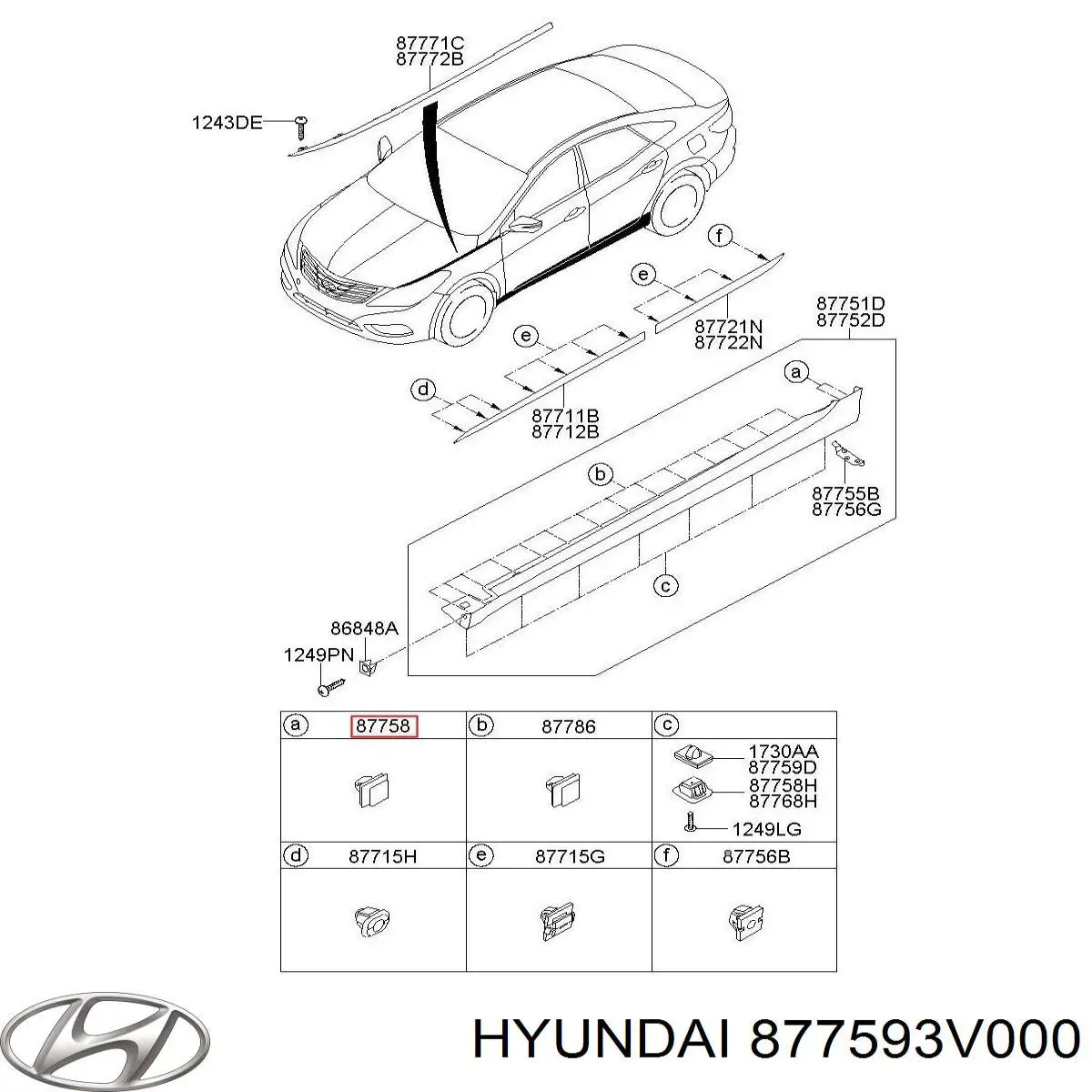  877593V000 Hyundai/Kia