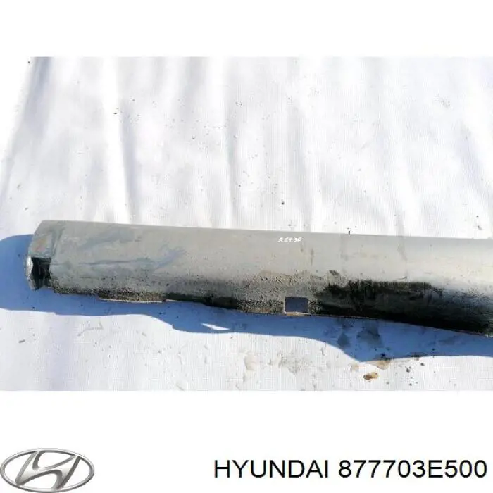 877703E500 Hyundai/Kia накладка (молдинг порога наружная левая)