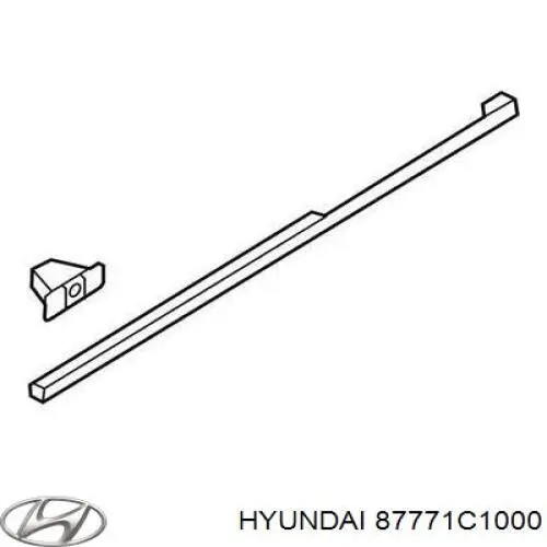 Накладка крыла переднего левого на Hyundai Sonata LF