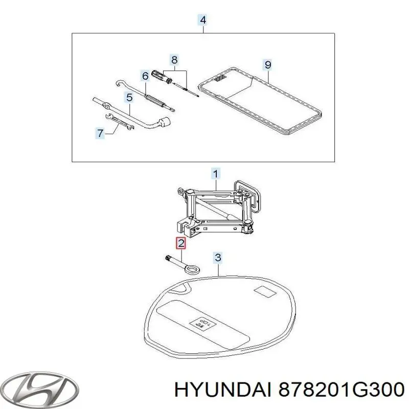 Купить 878201G300 Hyundai/Kia Стекло кузова (багажного отсека) правое