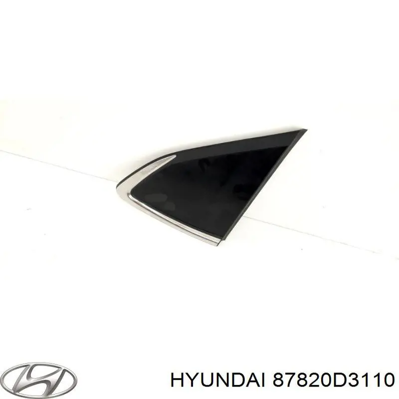 87820D3110 Hyundai/Kia Стекло багажного отсека, правое