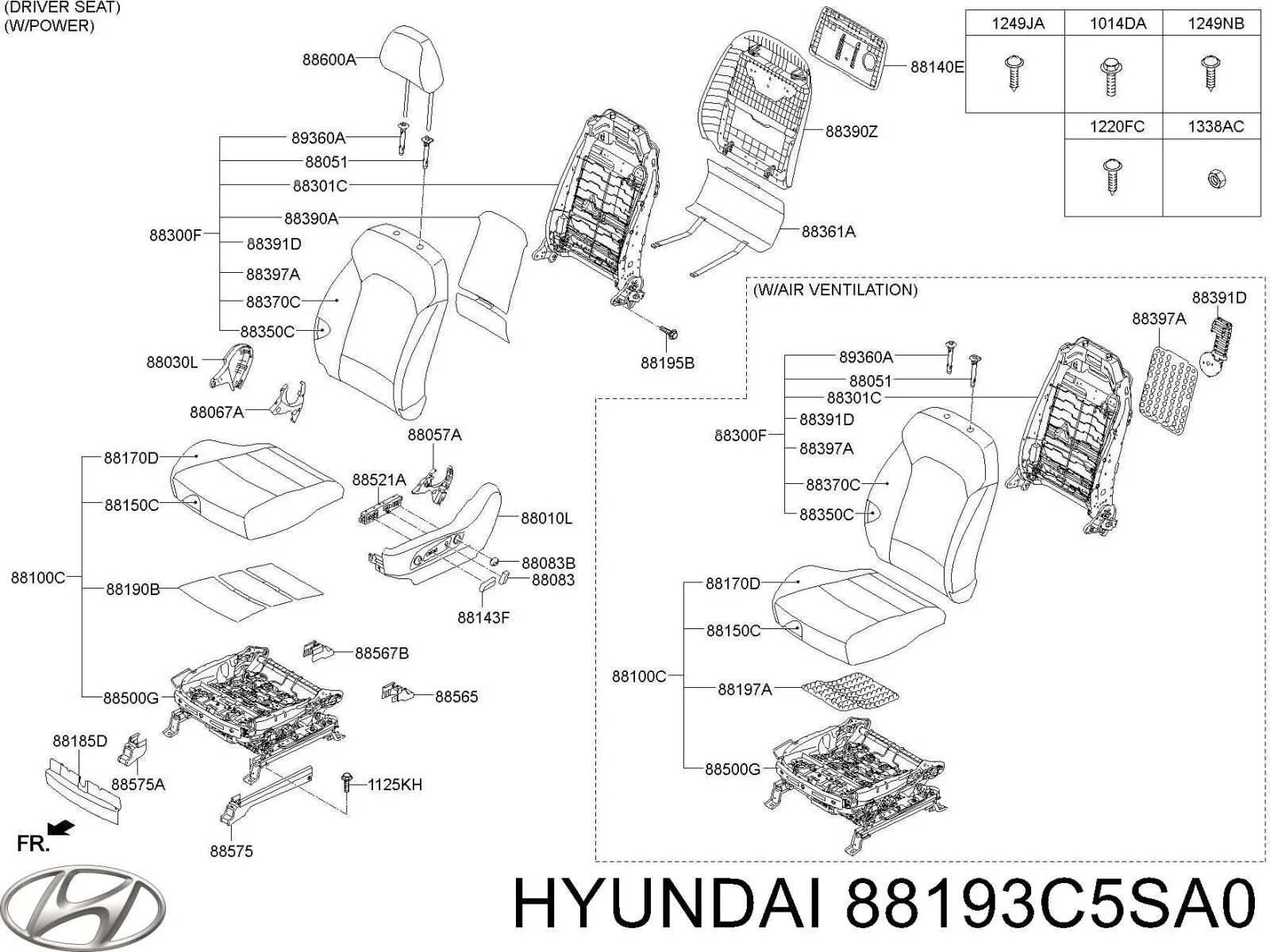  Hyundai/Kia 88193C5SA0 цена, от 256.01 USD