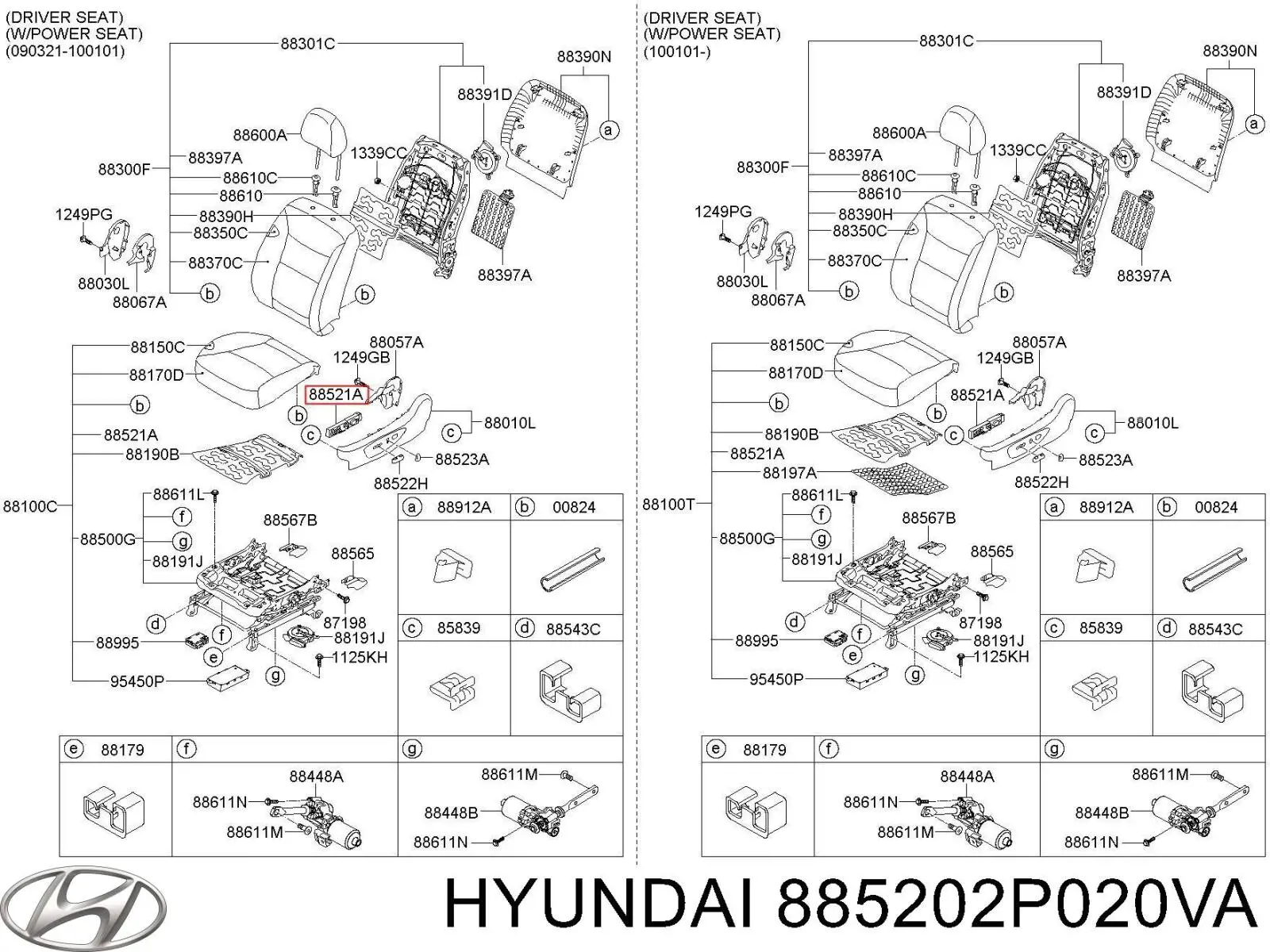 885202P020VA Hyundai/Kia