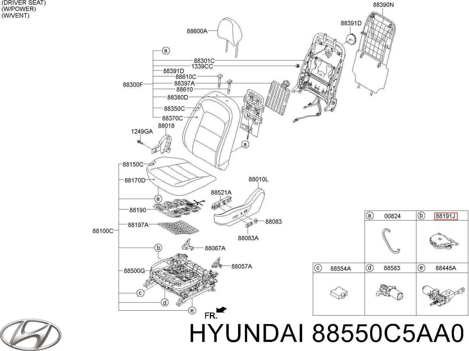 88550C5AA0 Hyundai/Kia 