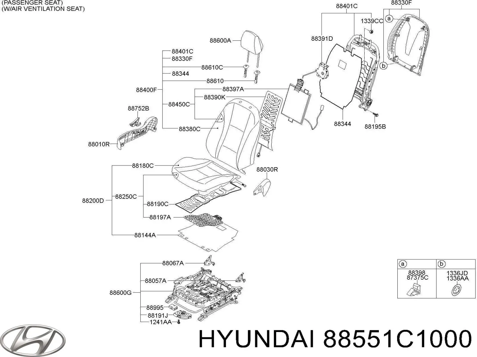  88551C1000 Hyundai/Kia