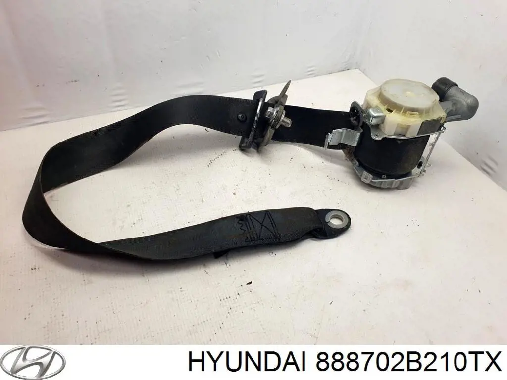 Купить 888702B210TX Hyundai/Kia Левый ремень безопасности