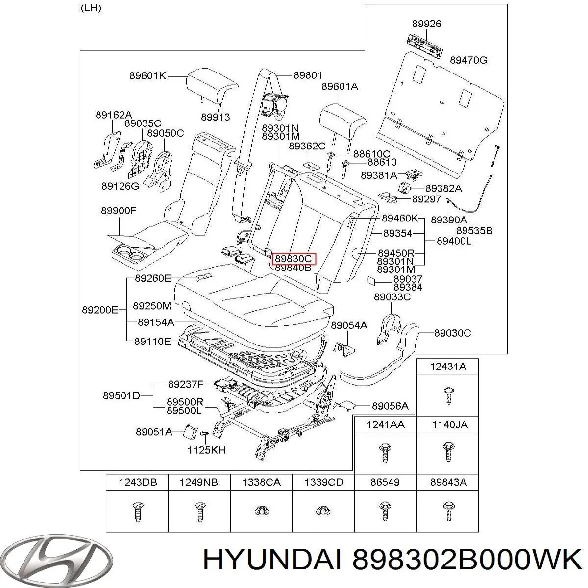 898302B000WK Hyundai/Kia 