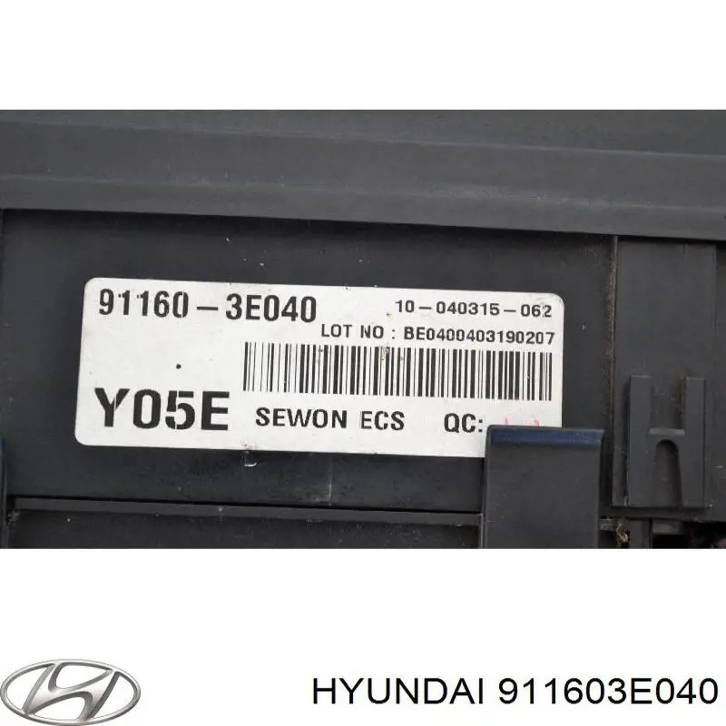 911603E040 Hyundai/Kia 