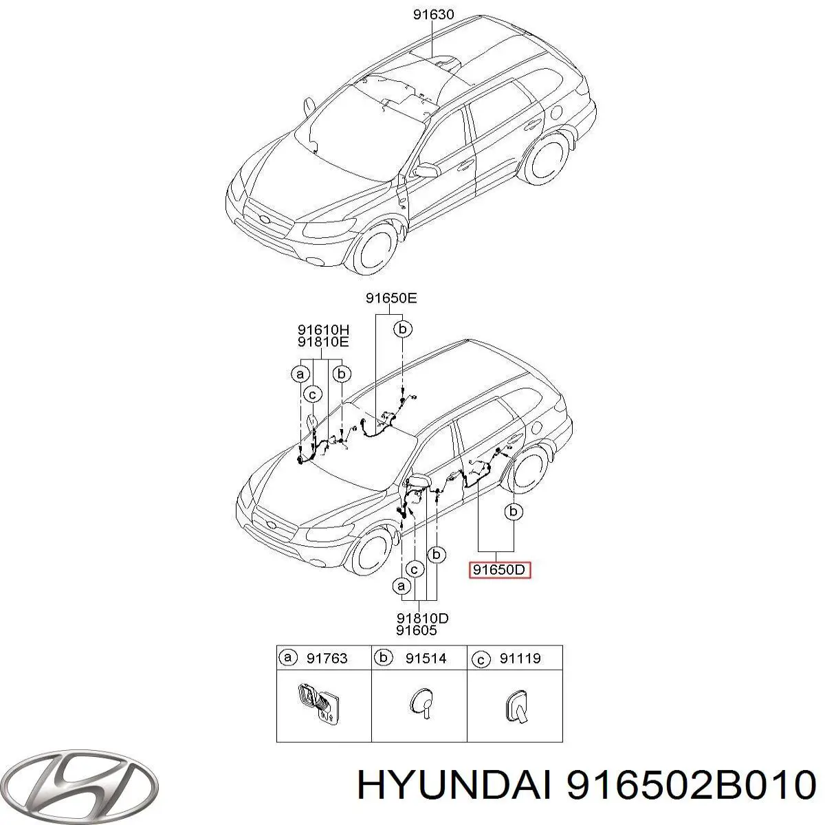 916502B010 Hyundai/Kia 