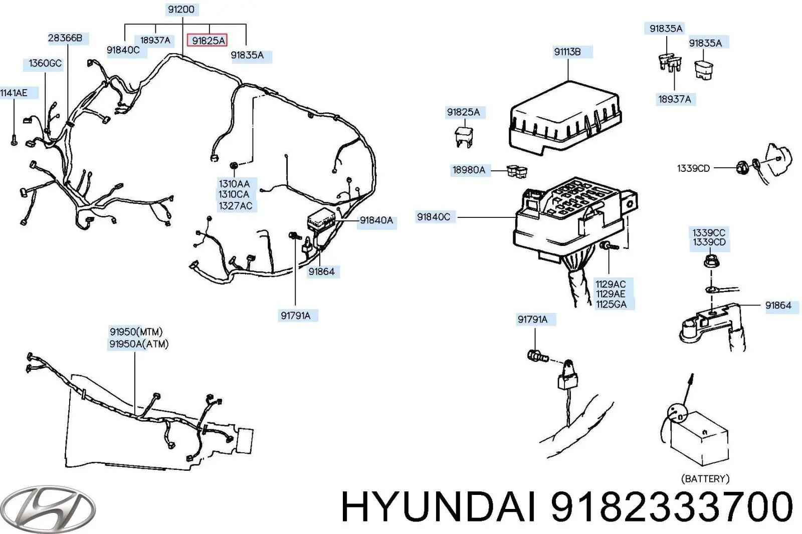 9182333700 Hyundai/Kia 