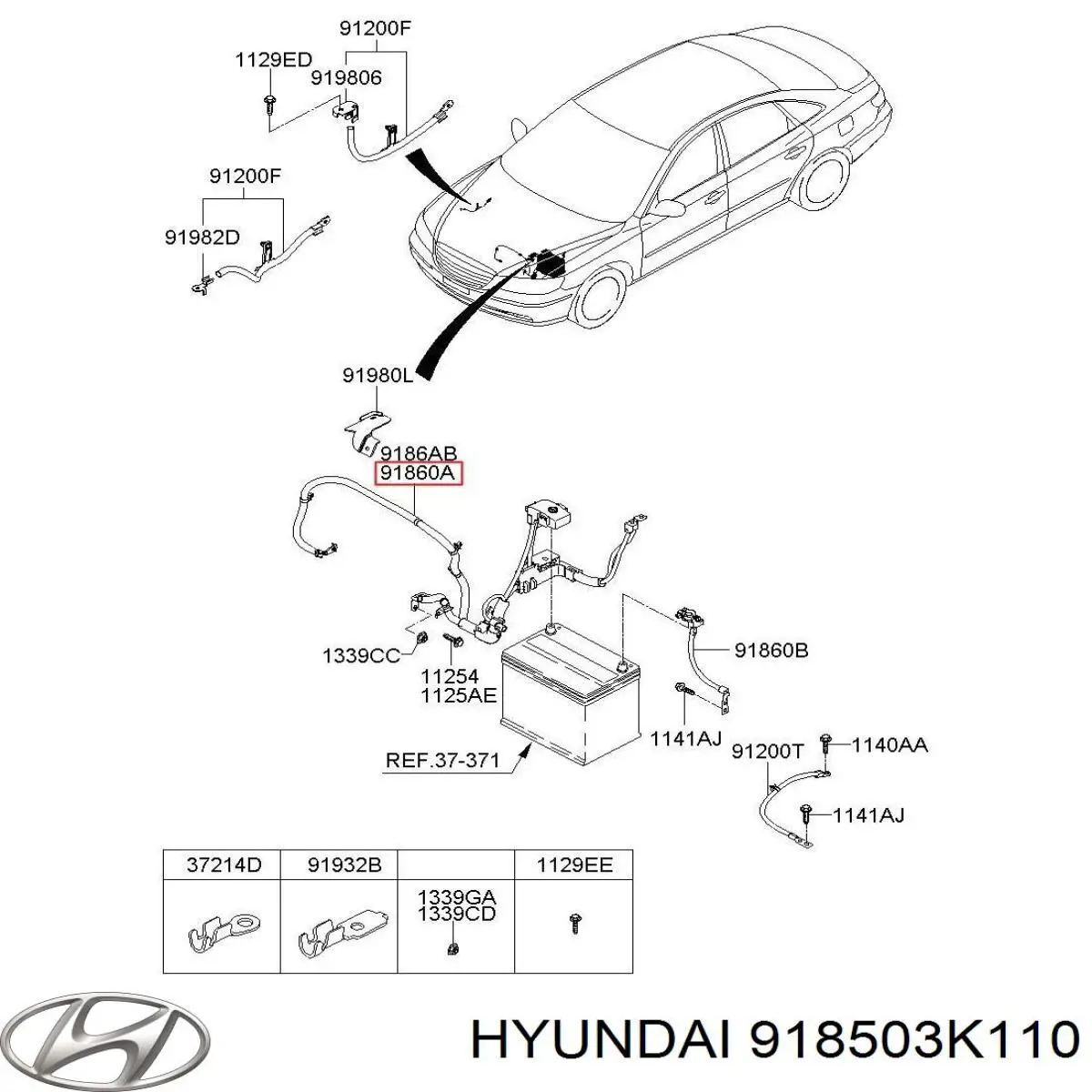  Hyundai/Kia 918503K110 цена, от 455.15 USD