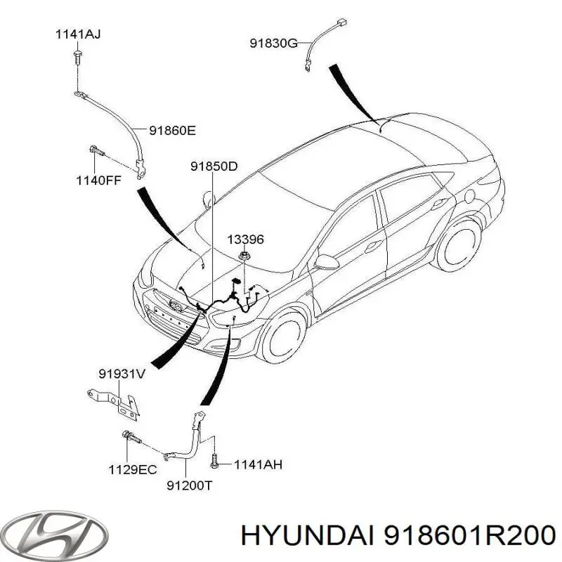  918601R200 Hyundai/Kia