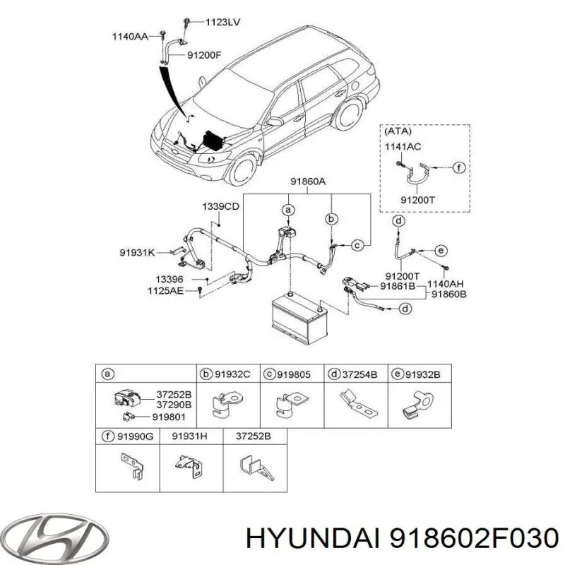  Hyundai/Kia 918602F030 цена, от 7.60 USD