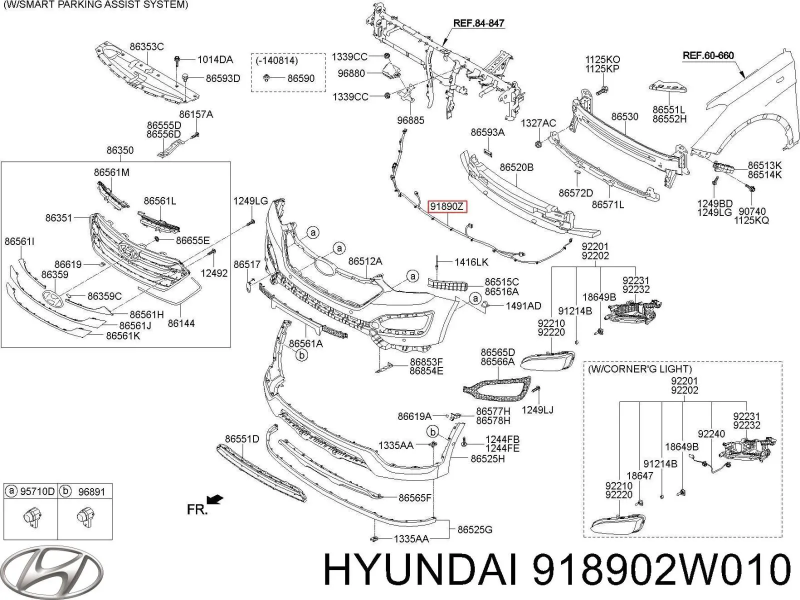  918902W010 Hyundai/Kia