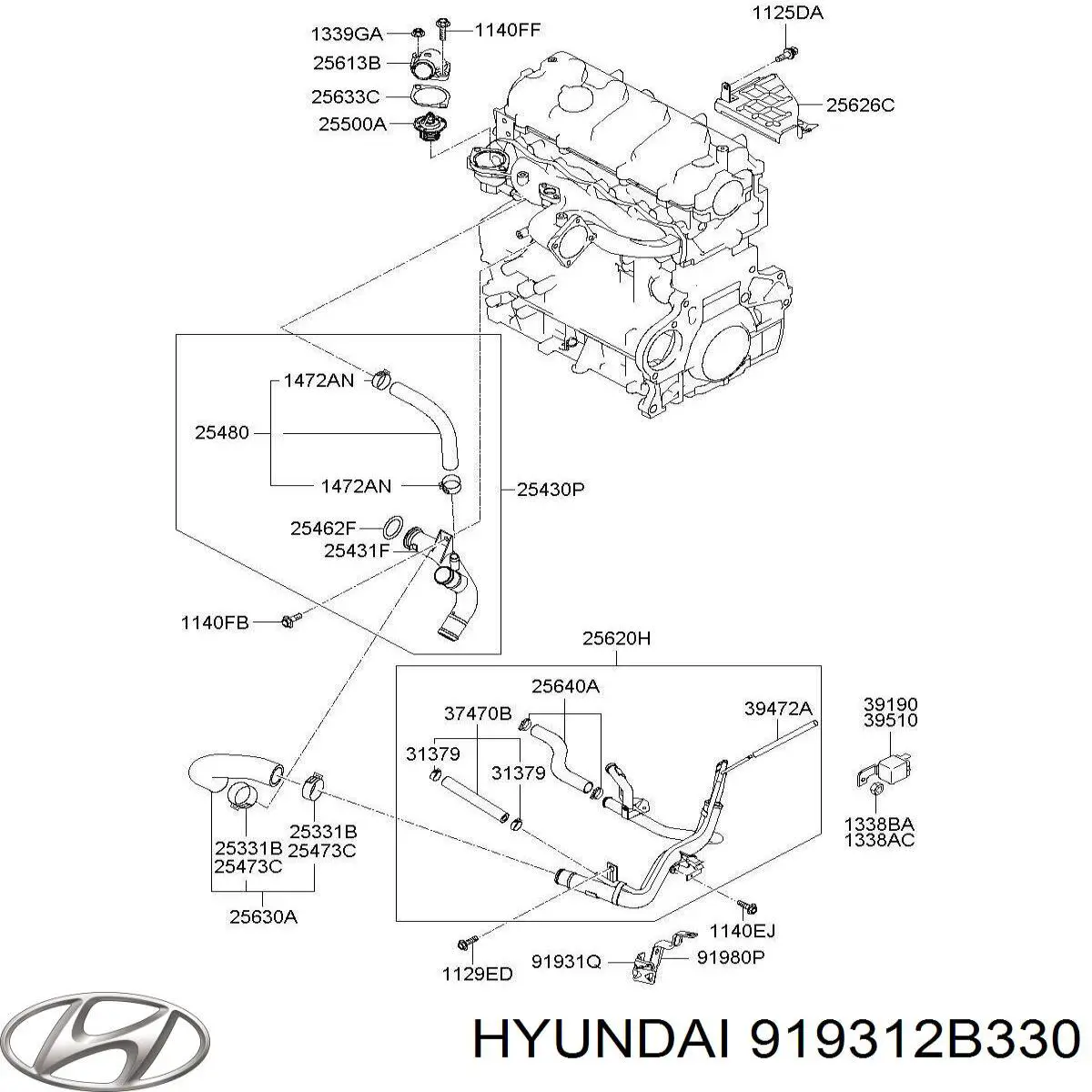  Hyundai/Kia 919312B330 цена, от 6.33 USD
