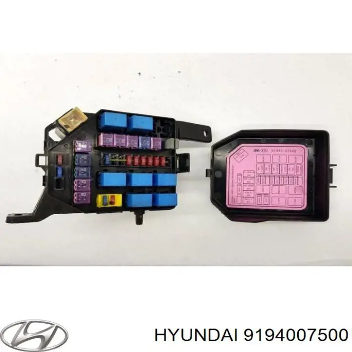 9194007500 Hyundai/Kia Монтажный блок предохранителей