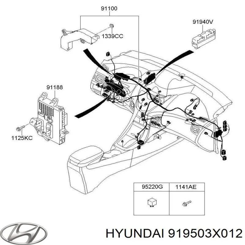  919503X012 Hyundai/Kia