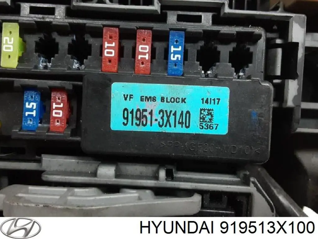 919513X100 Hyundai/Kia блок предохранителей