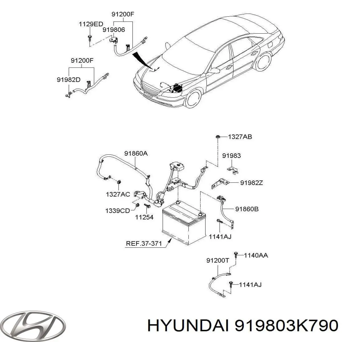 Купить 919803K790 Hyundai/Kia 