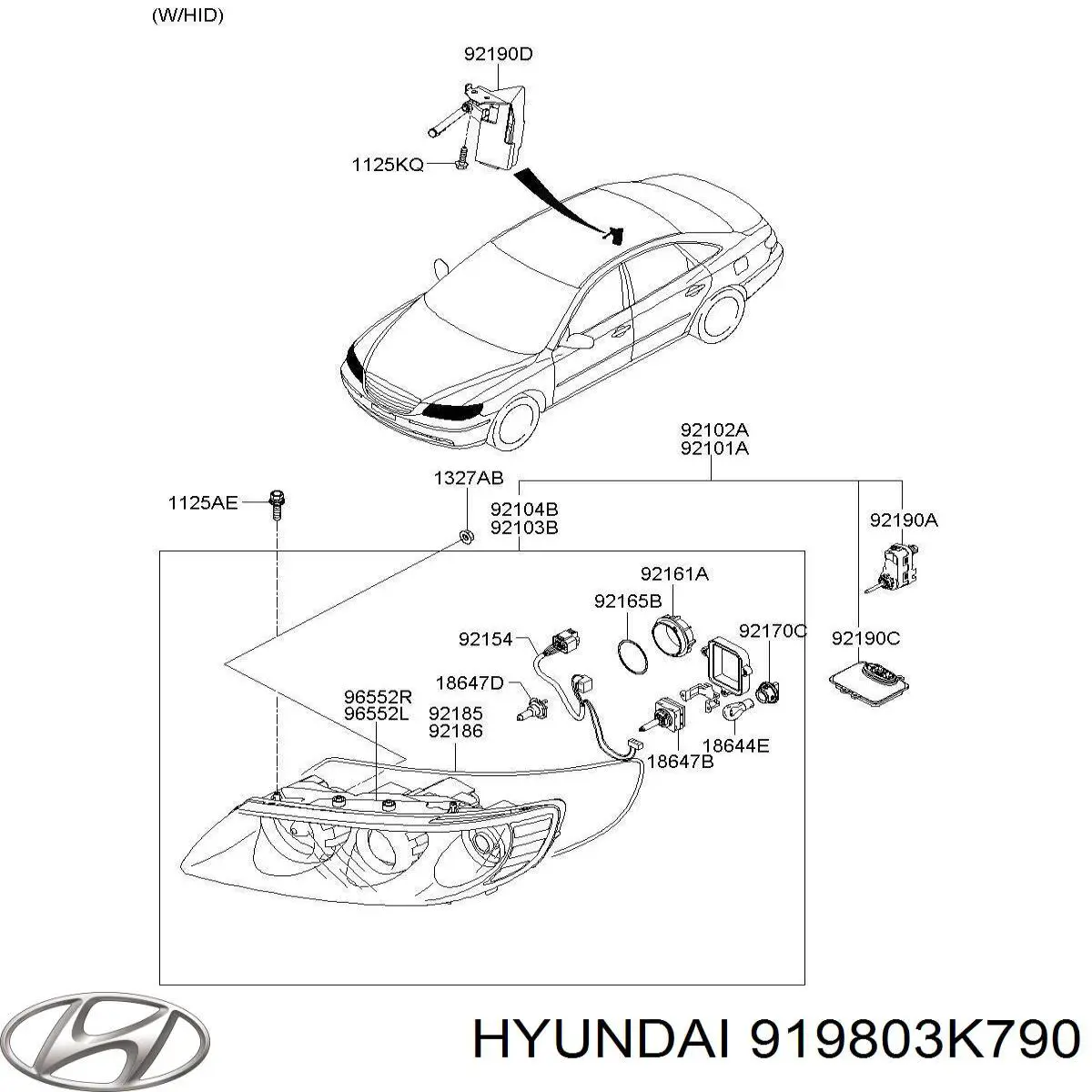  Hyundai/Kia 919803K790 цена, от 9.26 USD