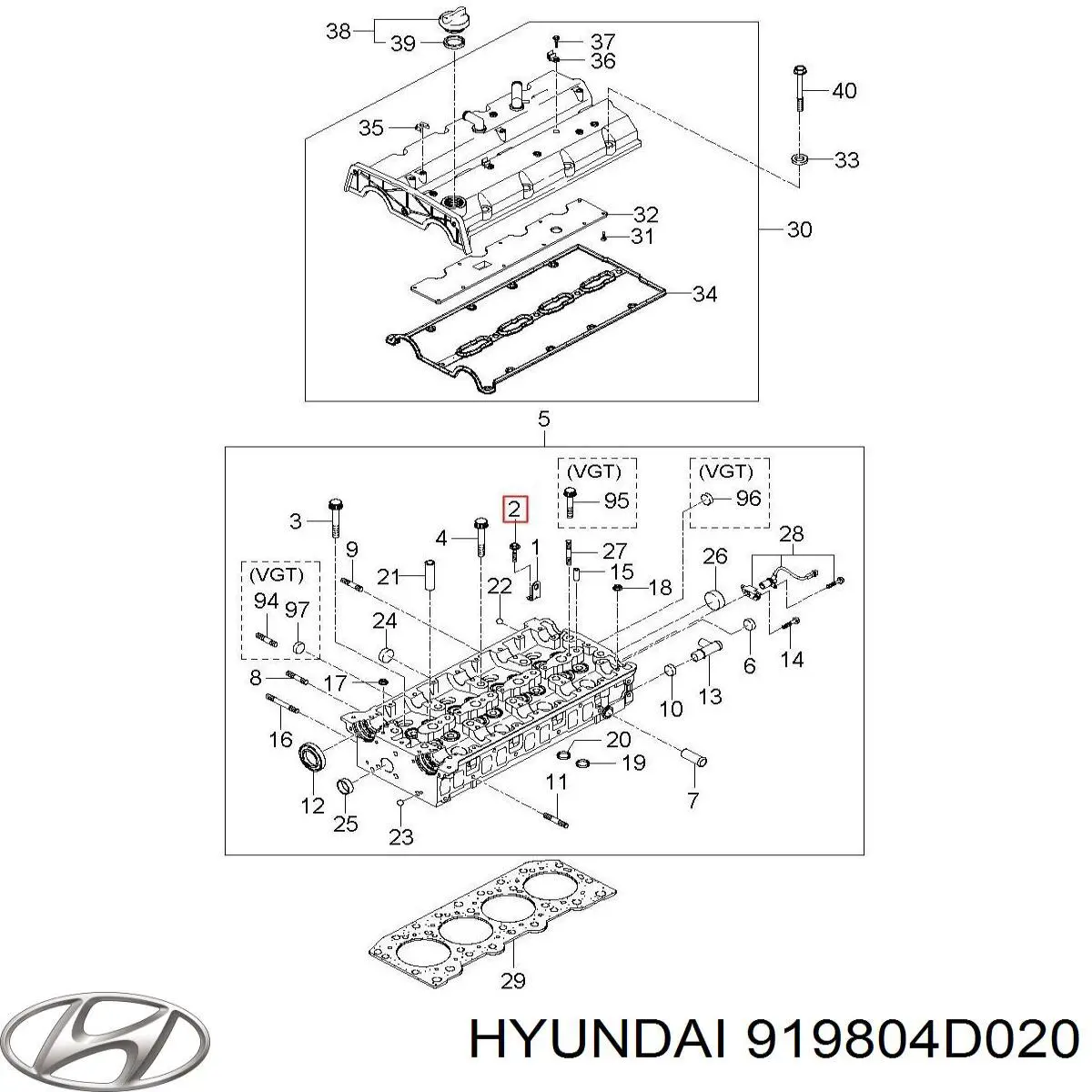  Hyundai/Kia 919804D020 цена, от 35.61 USD