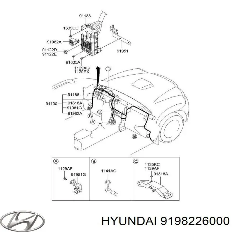 9198226000 Hyundai/Kia 