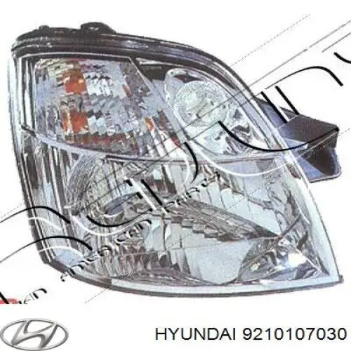 Фара левая 9210107030 Hyundai/Kia