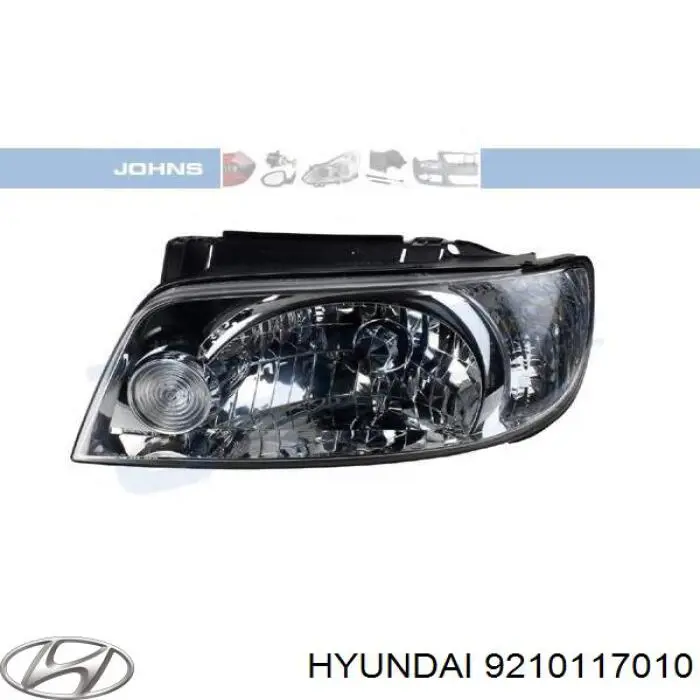 9210117010 Hyundai/Kia фара левая