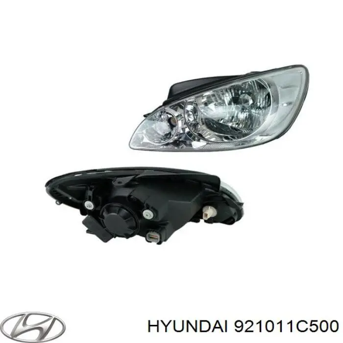 Фара левая 921011C500 Hyundai/Kia