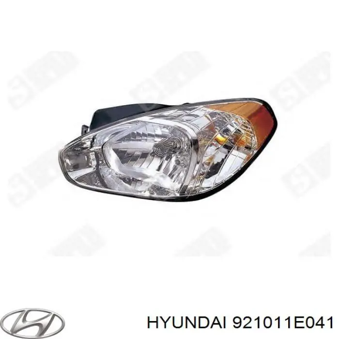 Фара левая 921011E041 Hyundai/Kia