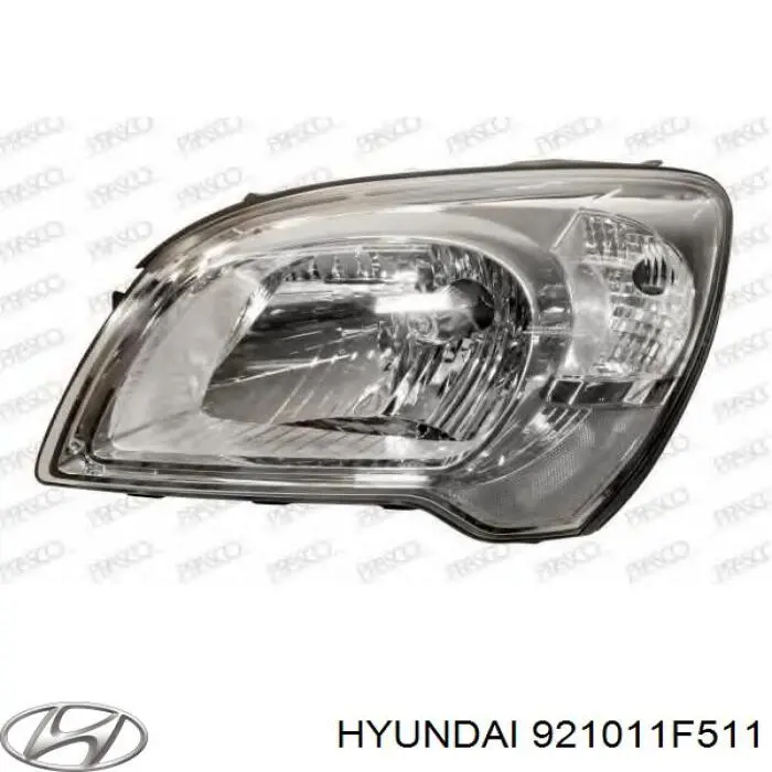 Фара левая 921011F511 Hyundai/Kia