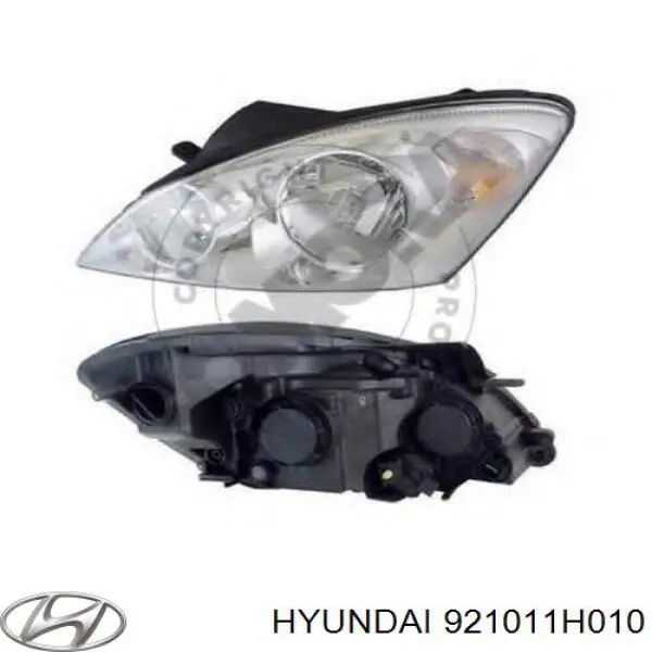 Фара левая 921011H010 Hyundai/Kia