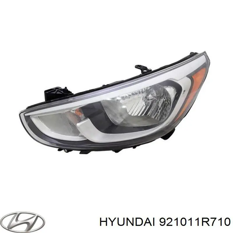 Левая фара 921011R710 Hyundai/Kia