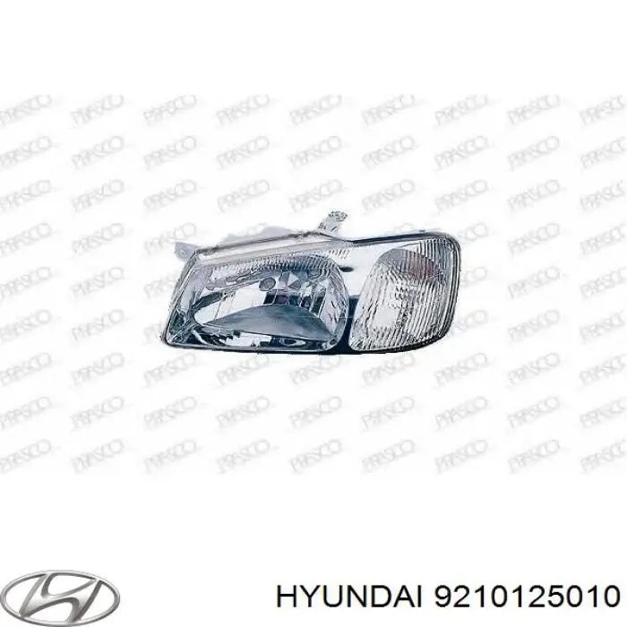 Фара левая 9210125010 Hyundai/Kia