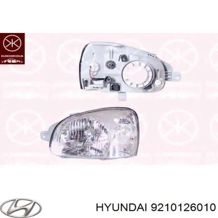 9210126010 Hyundai/Kia фара левая